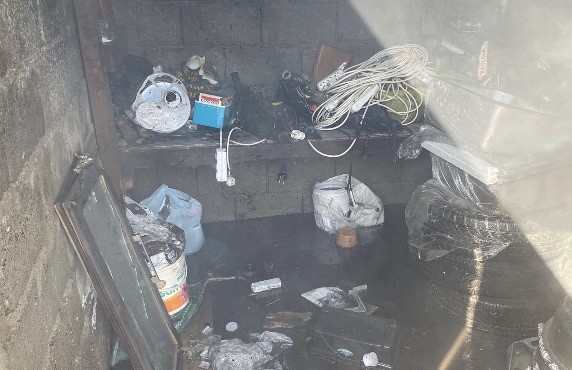 G&ouml;nen&rsquo;de mermer at&ouml;lyesinde &ccedil;ıkan yangın kısa s&uuml;rede s&ouml;nd&uuml;r&uuml;ld&uuml;
