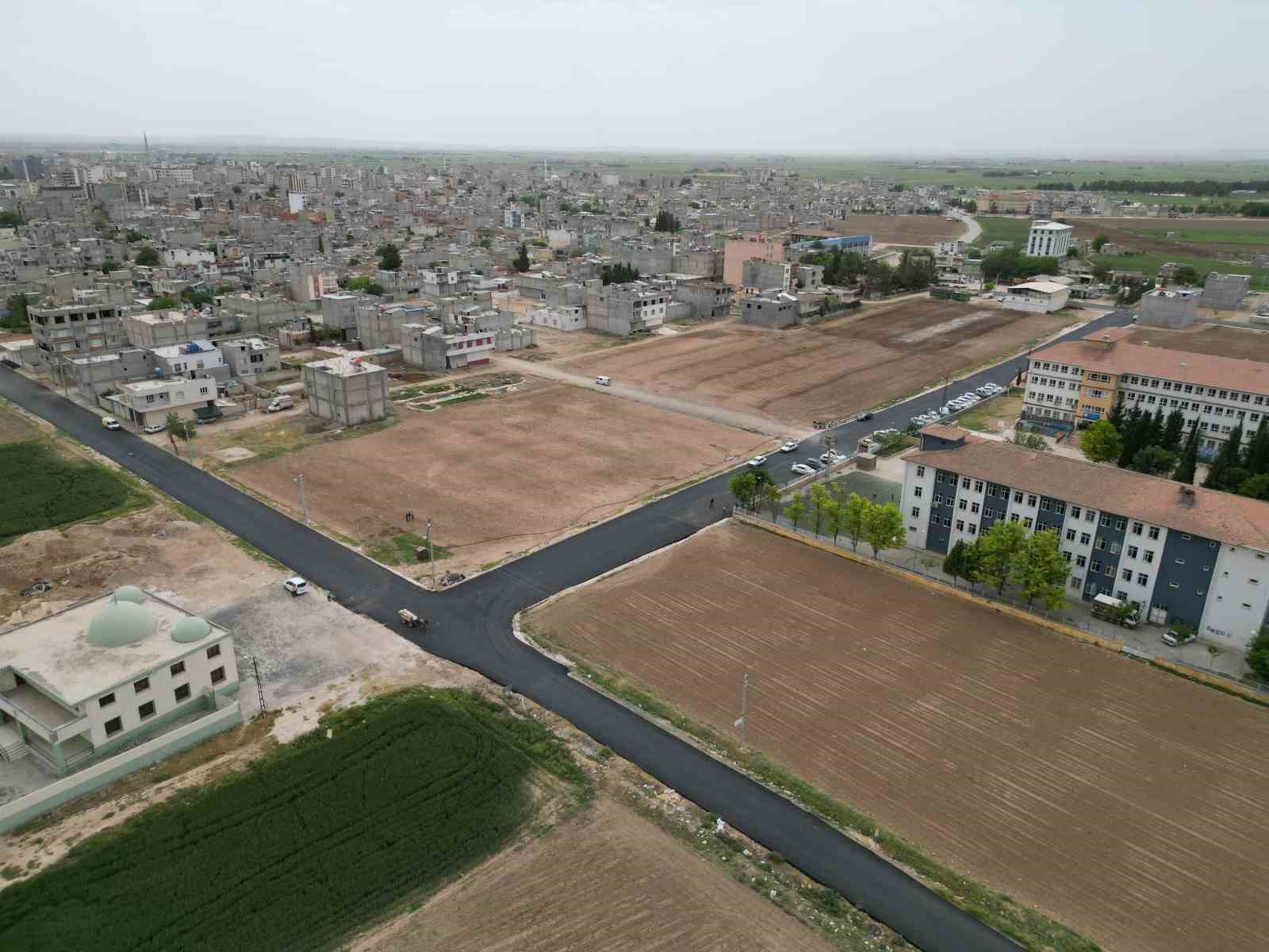 Suruç’ta yollar yenileniyor