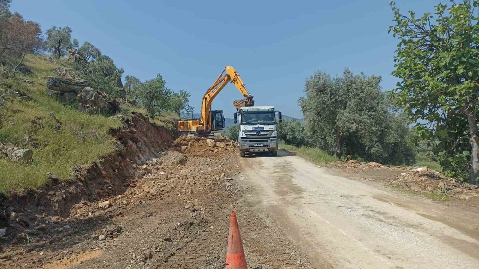 Büyükşehir’den Milas’ın kırsal mahallesine ulaşım yatırımı
