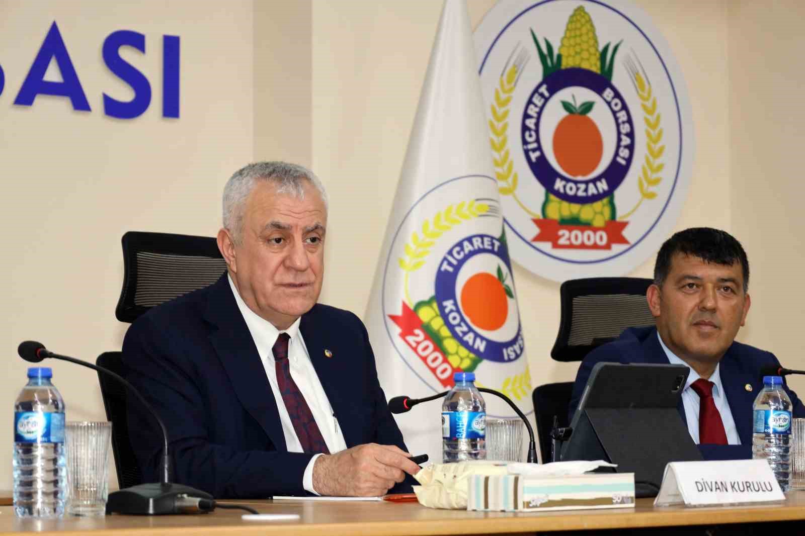 Adana’da ’İl Oda ve Borsa Müşterek İstişare Toplantısı’
