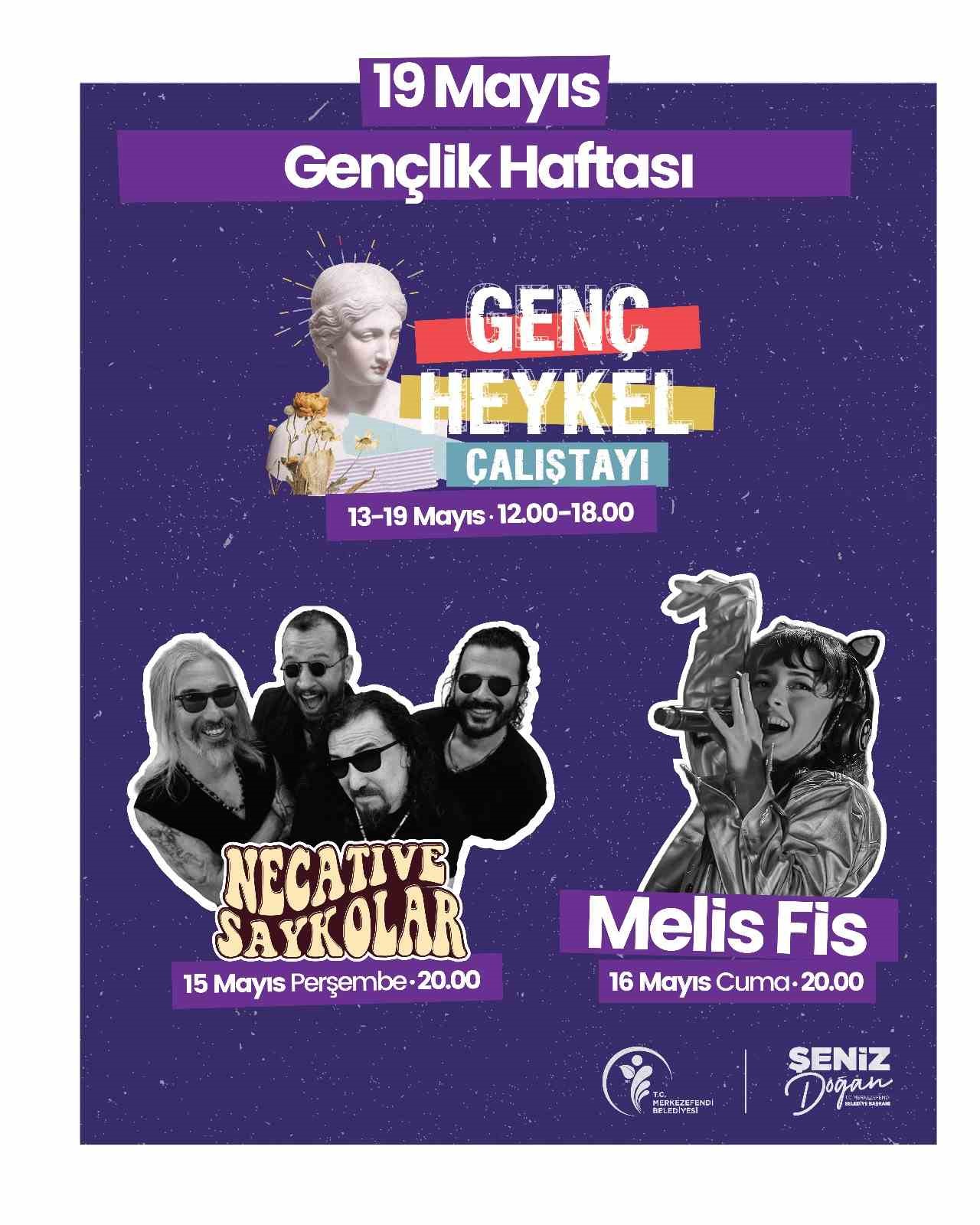 Merkezefendi’de 19 Mayıs Gençlik Haftası coşkusu yaşanacak
