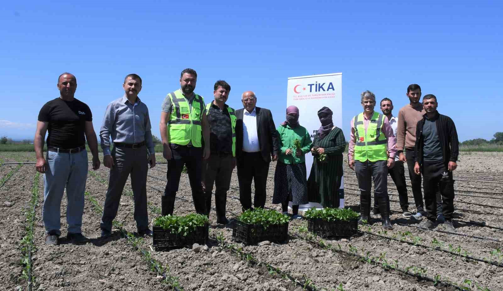 Azerbaycan’da sel mağduru çiftçilerin yüzü TİKA ile güldü
