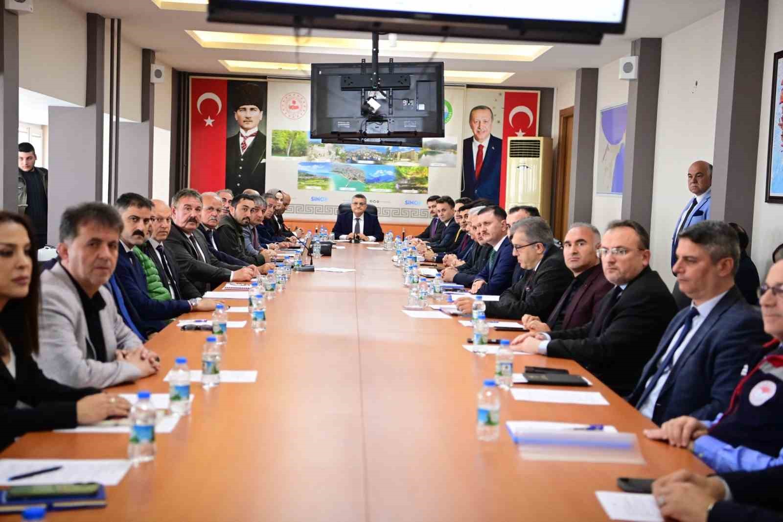 Sinop’ta İl Hayvanları Koruma Kurulu Toplantısı

