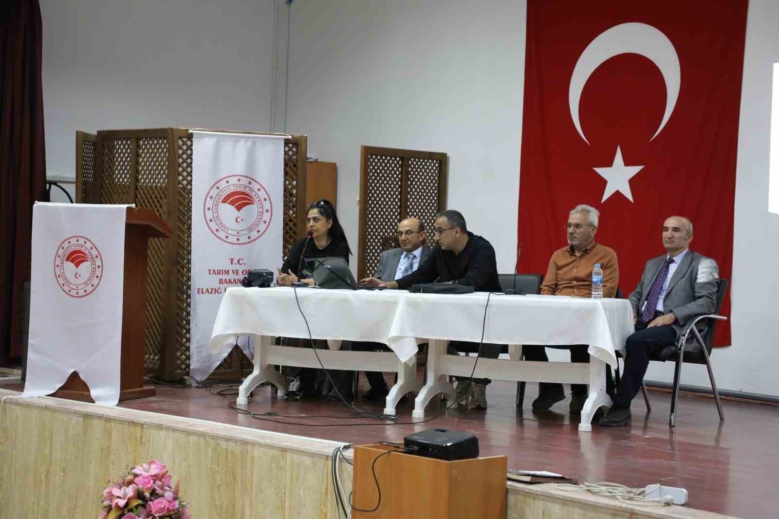 Ağın’da zirai don sonrası bilgilendirme toplantısı
