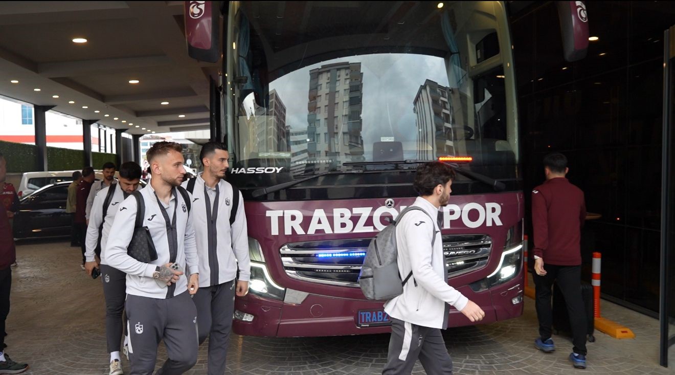 Trabzonspor, Türkiye Kupası finali için Gaziantep’te
