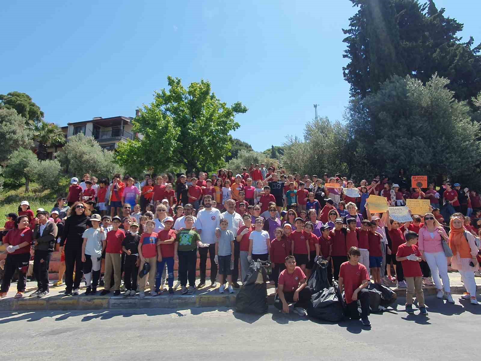 Söke’de "Temiz İlçem, Yeşil Geleceğim" projesiyle temizlik farkındalığı artıyor