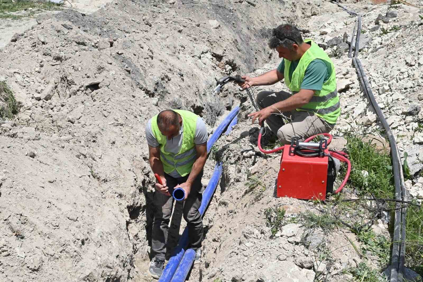 Demirci&rsquo;ye kesintisiz i&ccedil;me suyu i&ccedil;in dev adım
