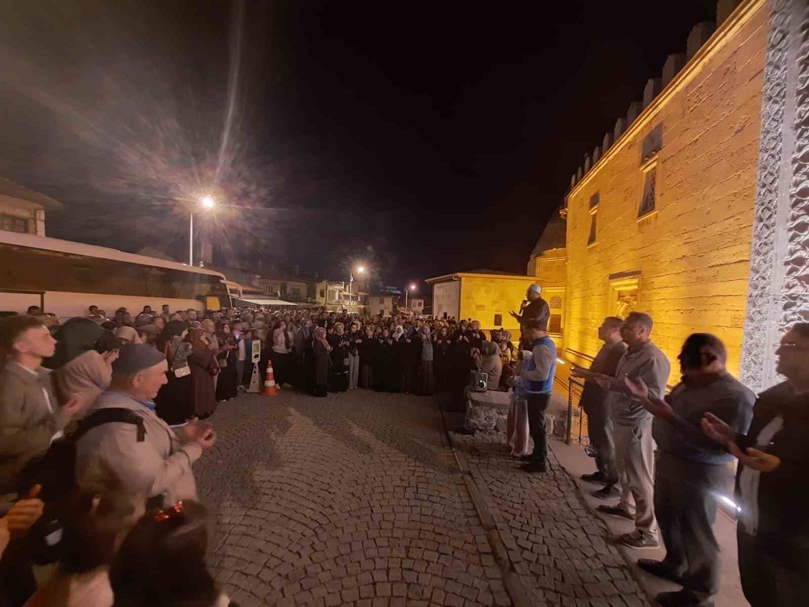 Beyşehir’de mukaddes topraklara yolculuk başladı