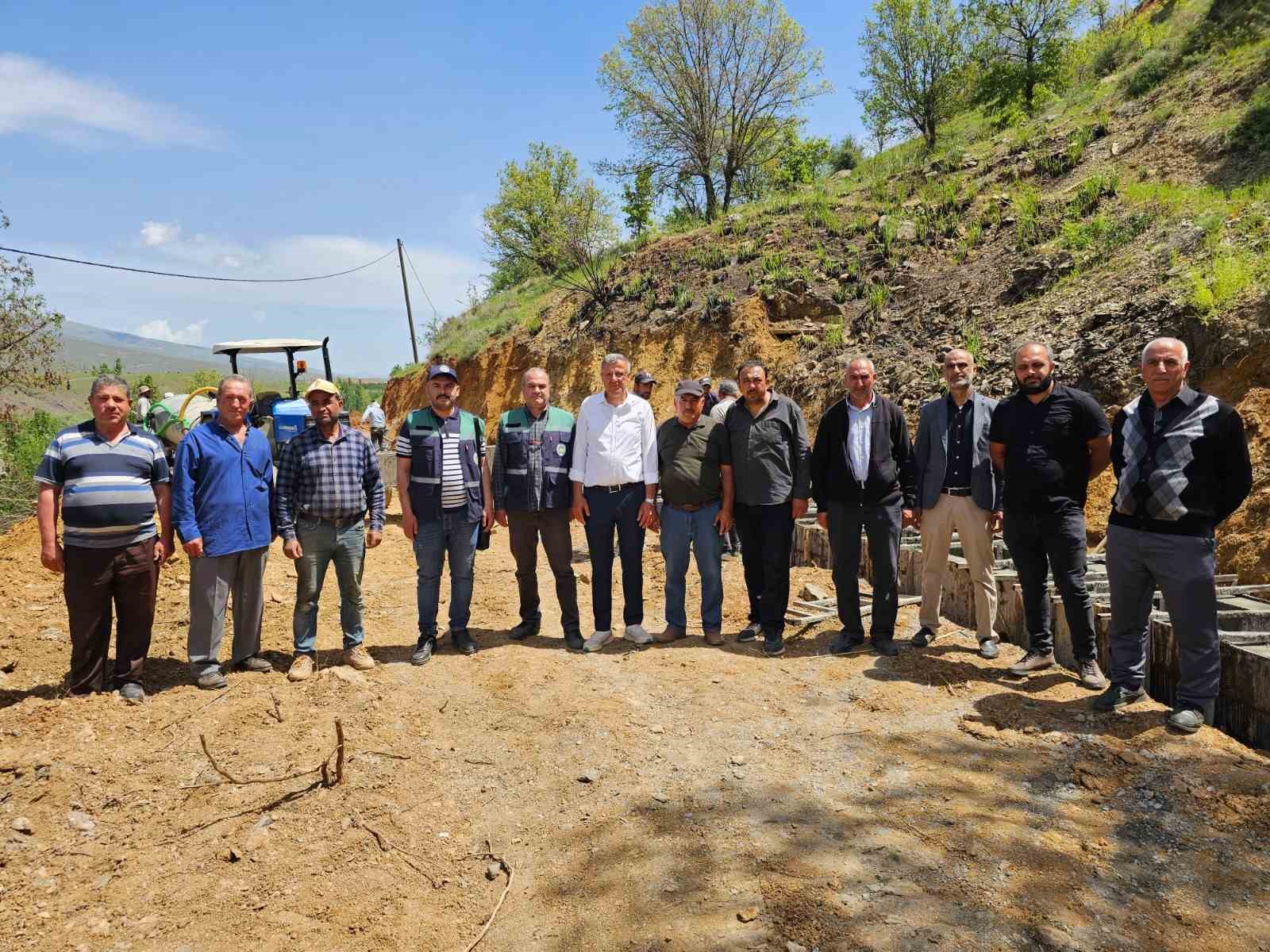 Pütürge Taşmış Mahallesi’nin 32 yıllık sulama sorunu çözüldü