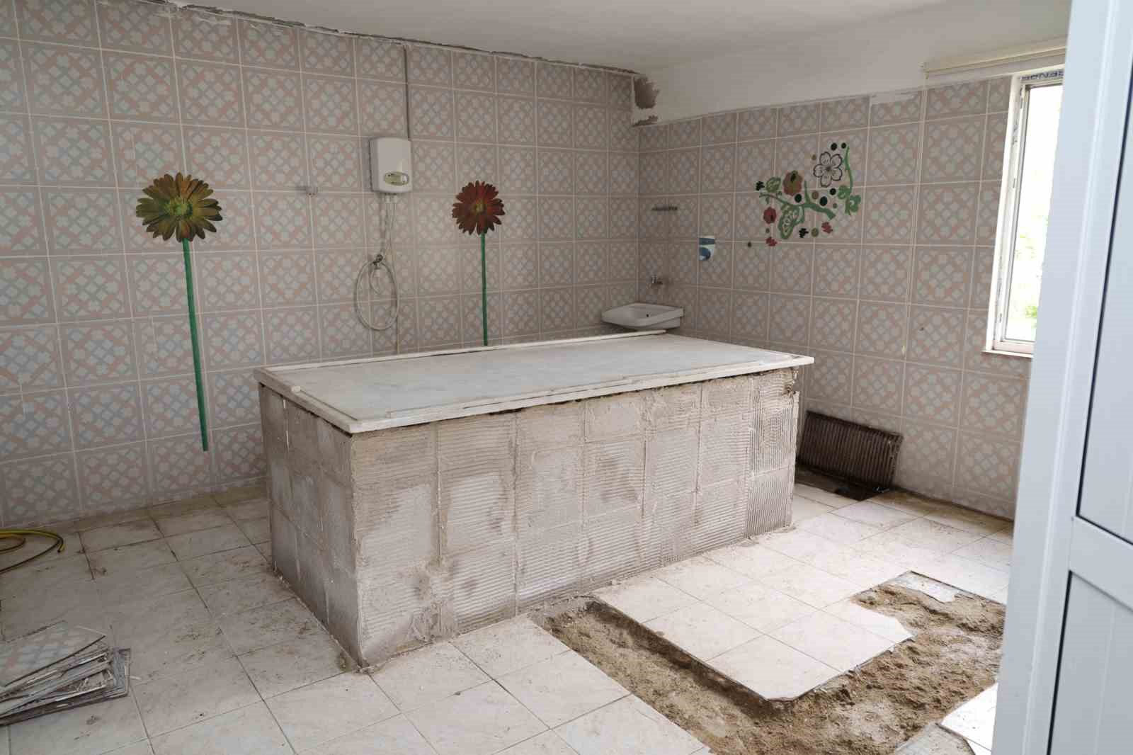 Yerkesik Adli Tıp Kurumu Gasilhanesi yenileniyor
