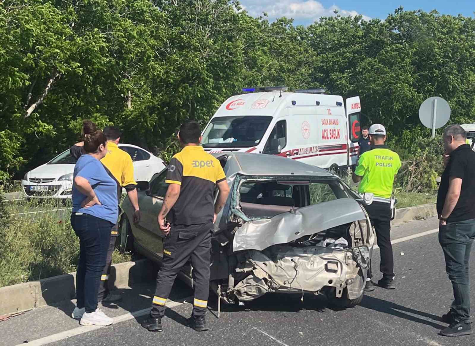 Menteşe-Yatağan karayolunda kaza: 2 yaralı