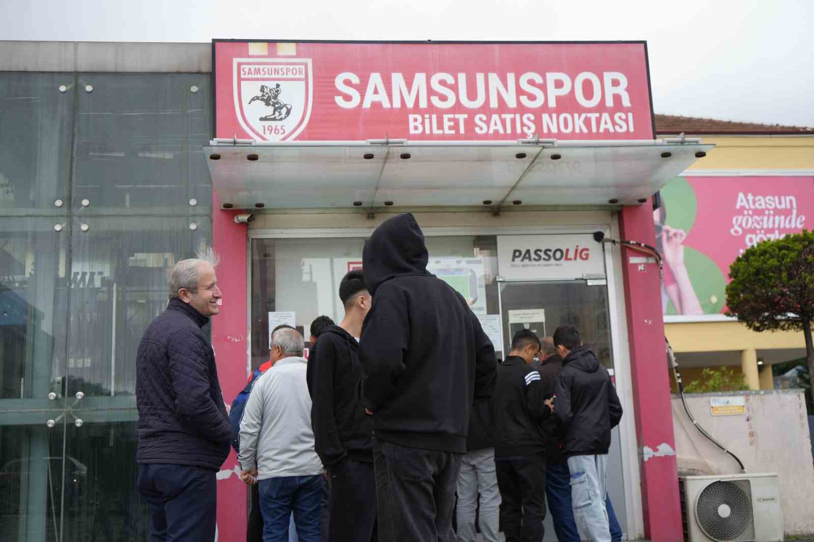 Samsunspor&rsquo;da Sivasspor ma&ccedil;ı i&ccedil;in ilk g&uuml;n 23 bin bilet satıldı

