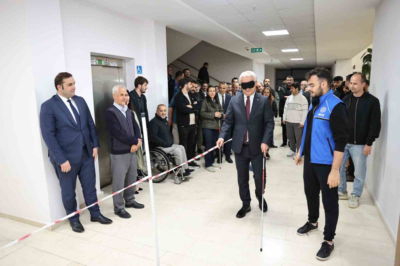 Muş&rsquo;ta "Engelliler Haftası" etkinliği d&uuml;zenlendi
