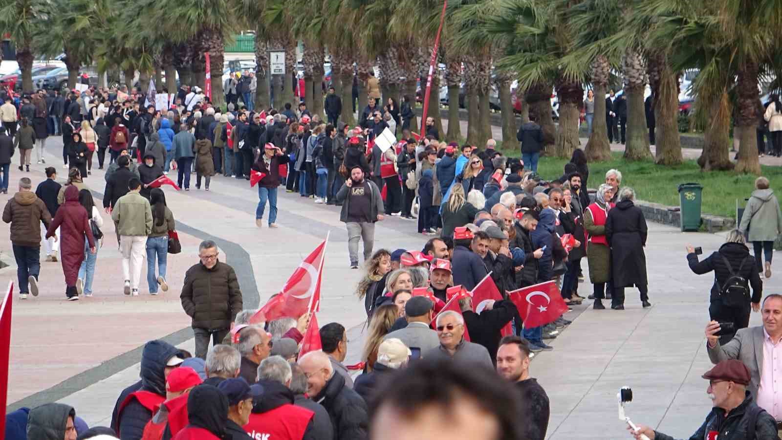 Samsun’da "Adalet Zinciri" etkinliği