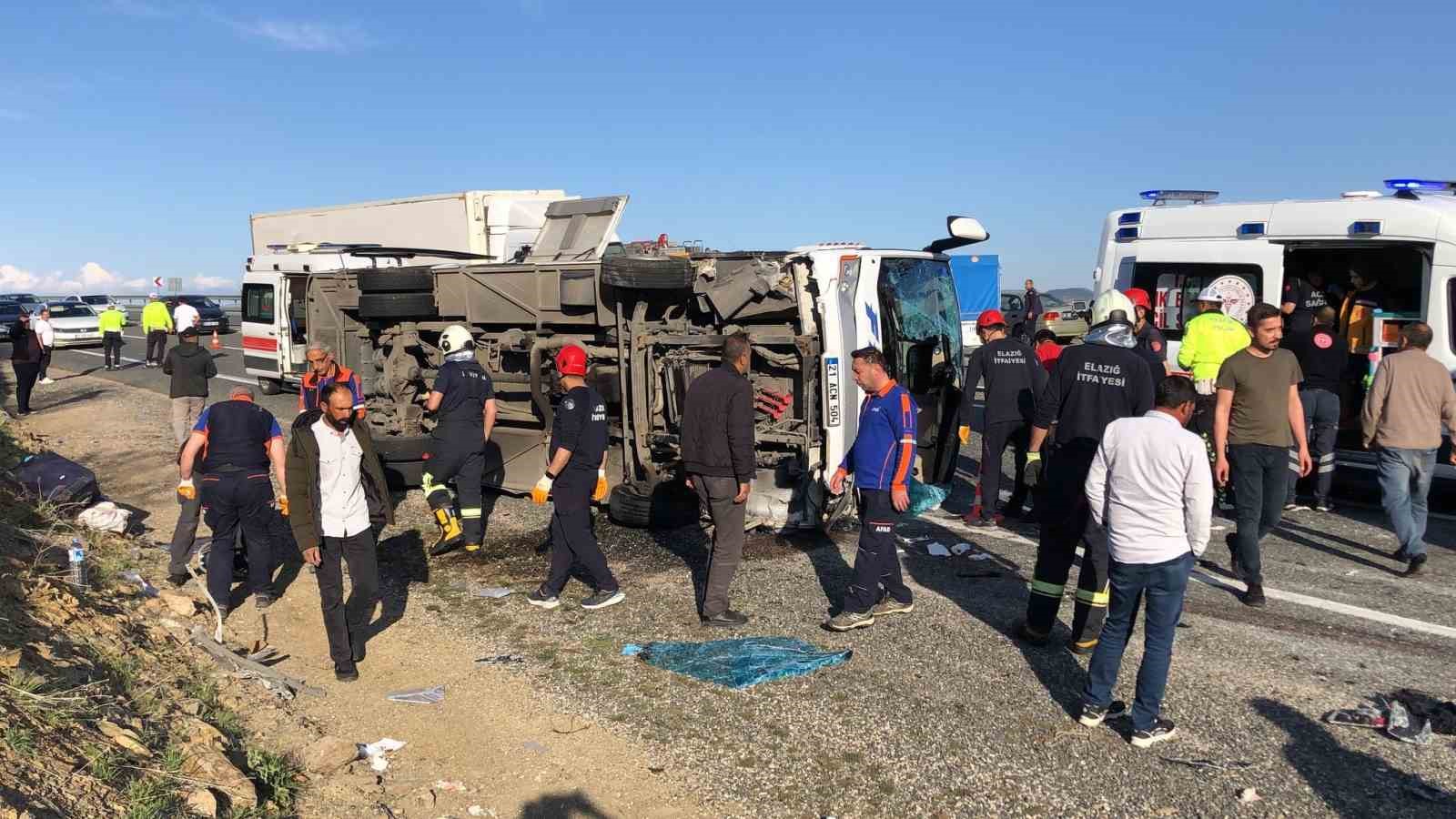 Elazığ’da nisan ayında 231 trafik kazası meydana geldi