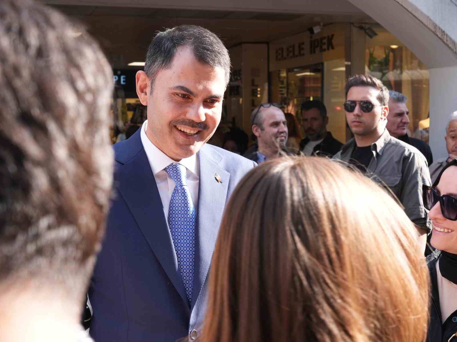 Bakan Kurum, Bursa &ccedil;arşı esnafını ziyaret etti
