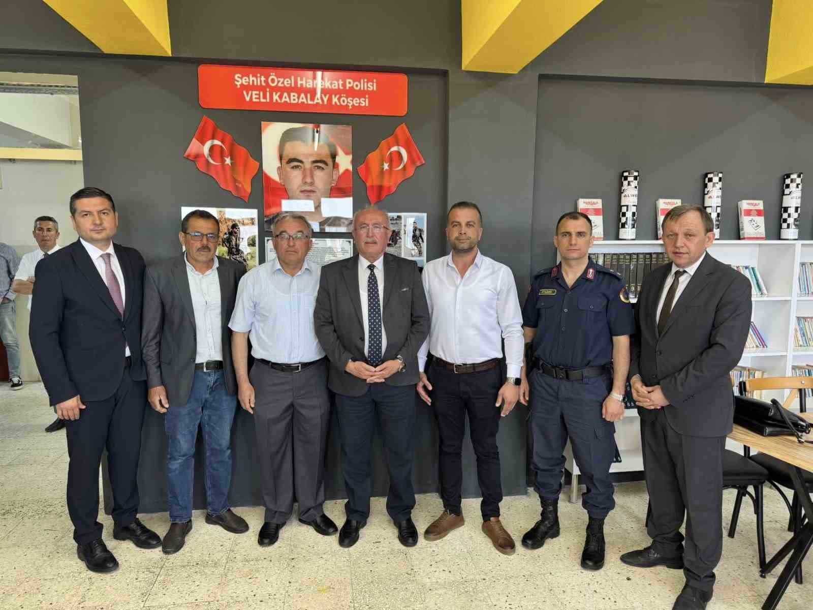 Karacasu’da Şehit Veli Kabalay Kütüphanesi açıldı
