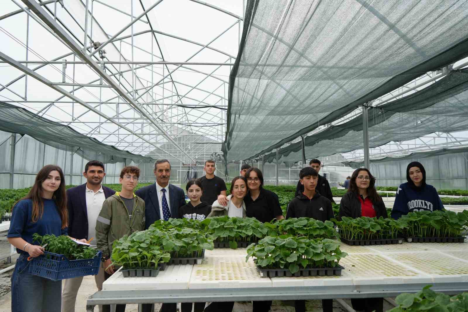 Ata tohumu fidelere öğrenci eli değdi: Hem üretiyorlar hem satıyorlar