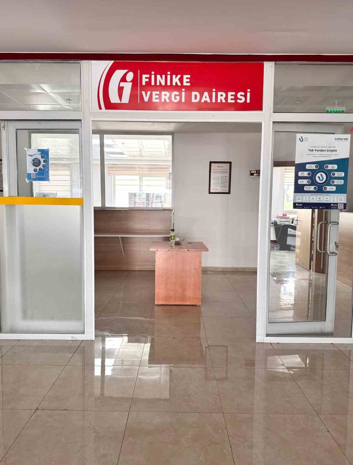 Kaş, Finike ve Gazipaşa&rsquo;da yeni vergi dairesi m&uuml;d&uuml;rl&uuml;kleri hizmete a&ccedil;ıldı
