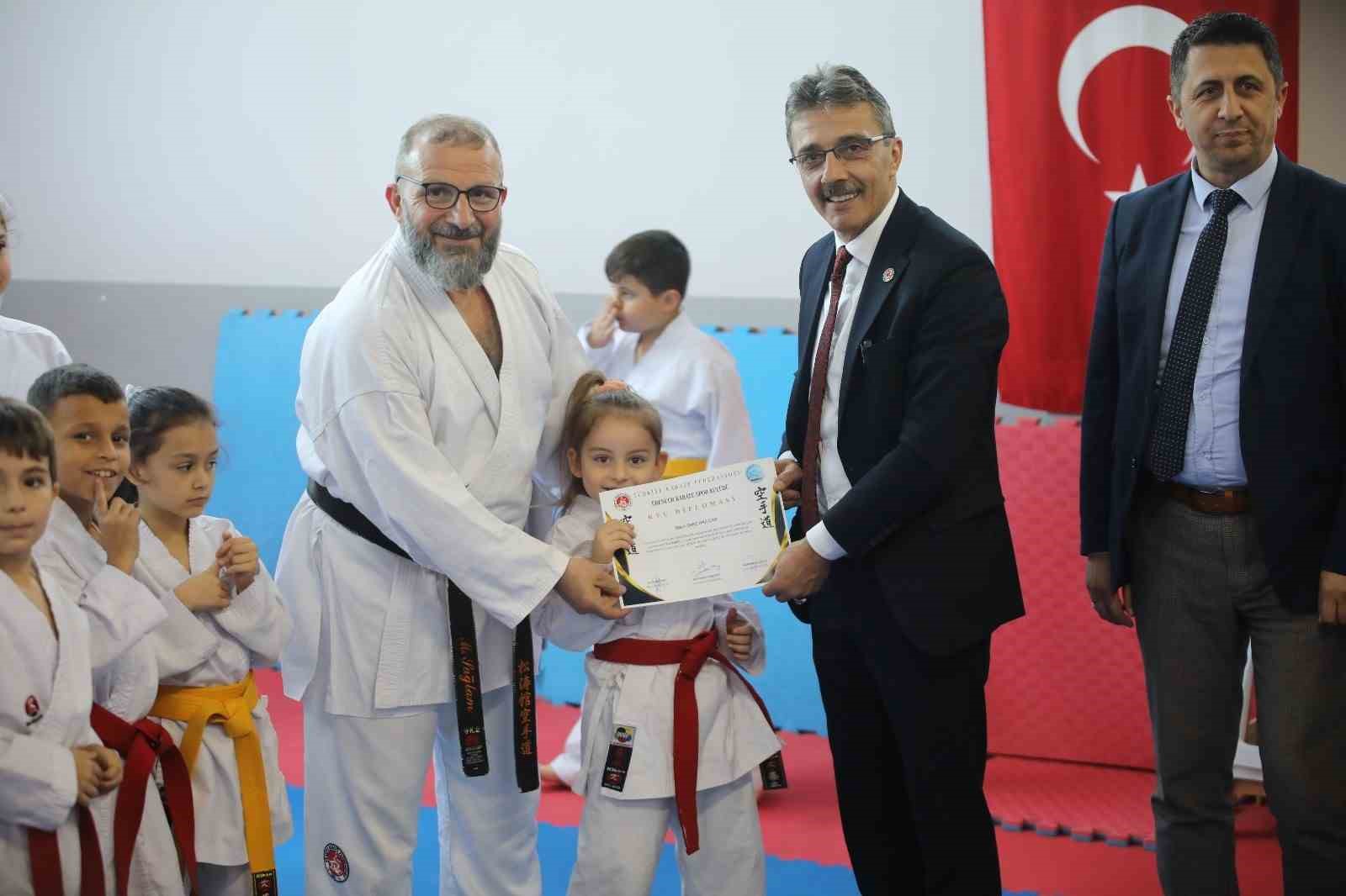 Başkan Dinç: "Çocuklarımız için en güzel aktivite spordur"
