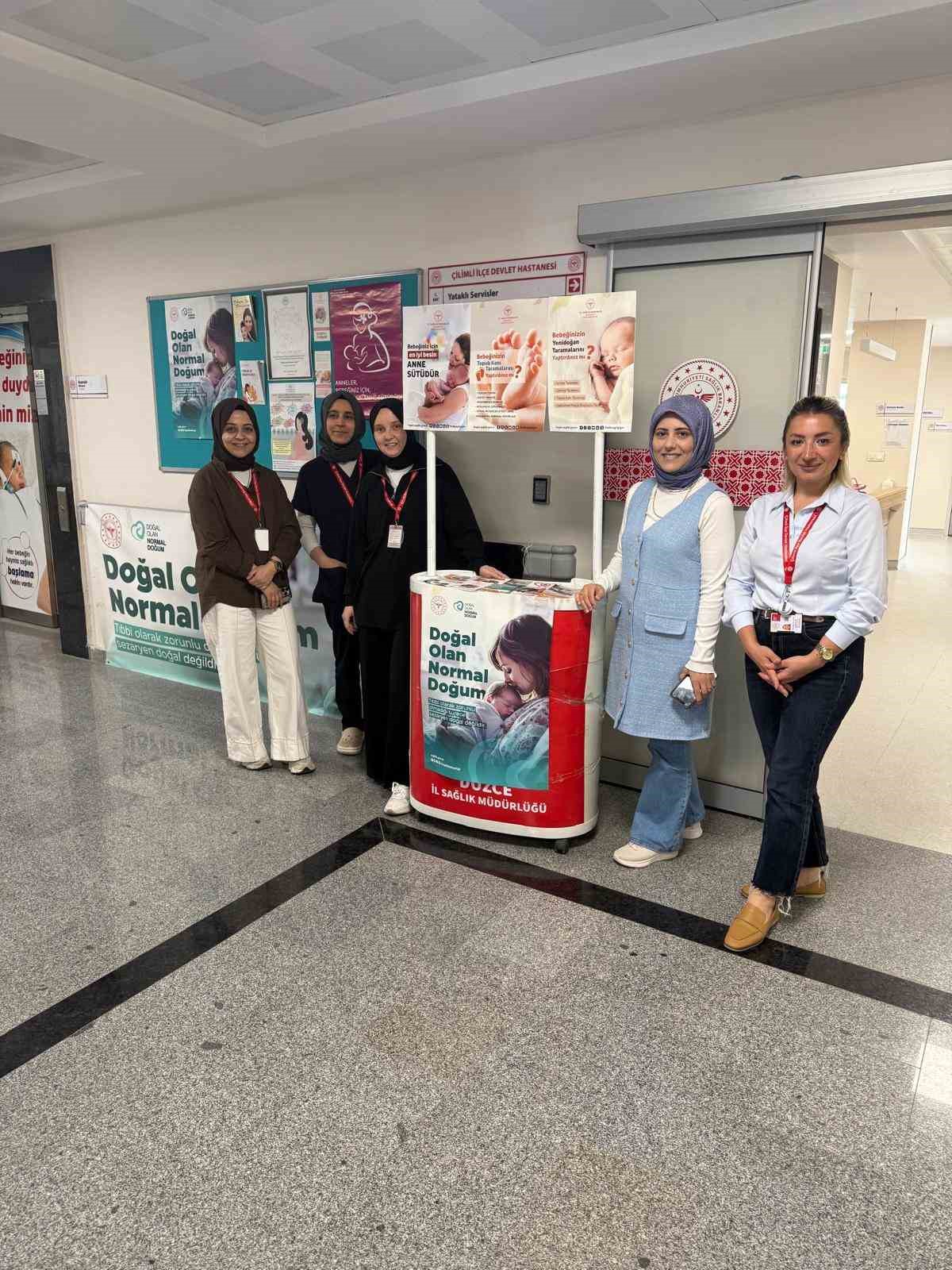 Anne ve anne adayları bilgilendirildi
