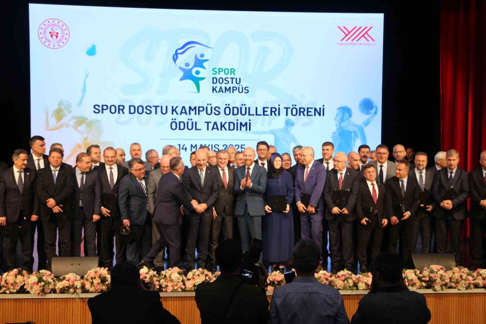 Spor Dostu Kampüs Sertifika Töreni, Rize’de düzenlendi
