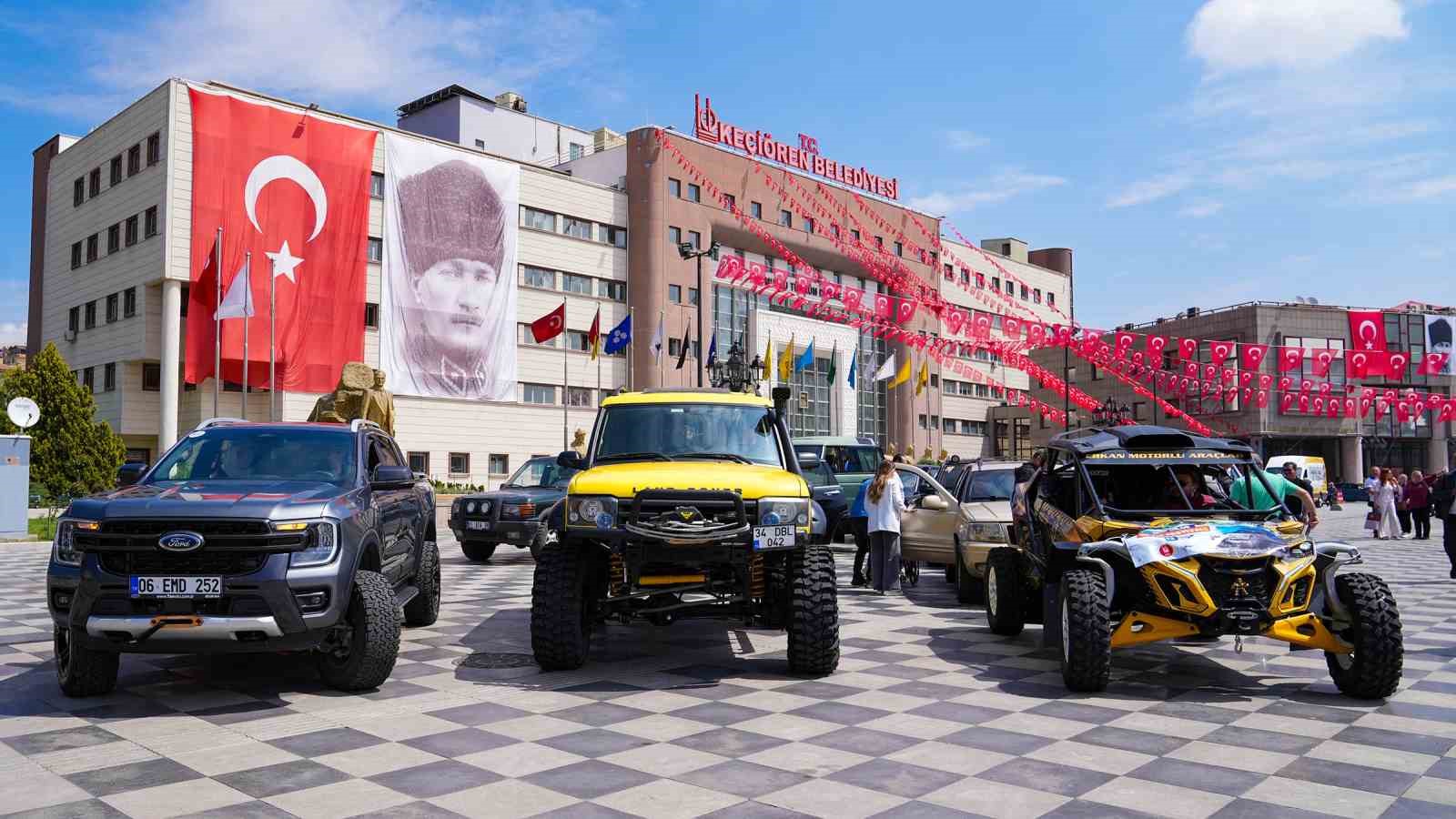 Ke&ccedil;i&ouml;ren Belediyesinden &ouml;zel bireylere &ouml;zel off-road turu
