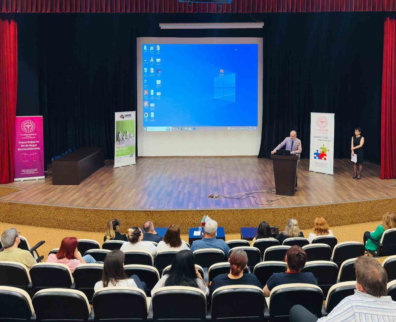 "Beyin Ölümü Tanısı ve Donör Bakımı" eğitimi Antalya’da gerçekleştirildi