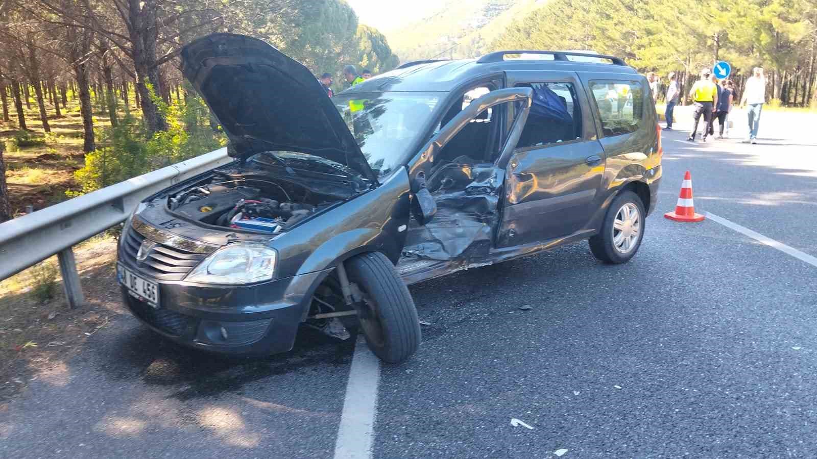 Muğla’da trafik kazası: 2 yaralı