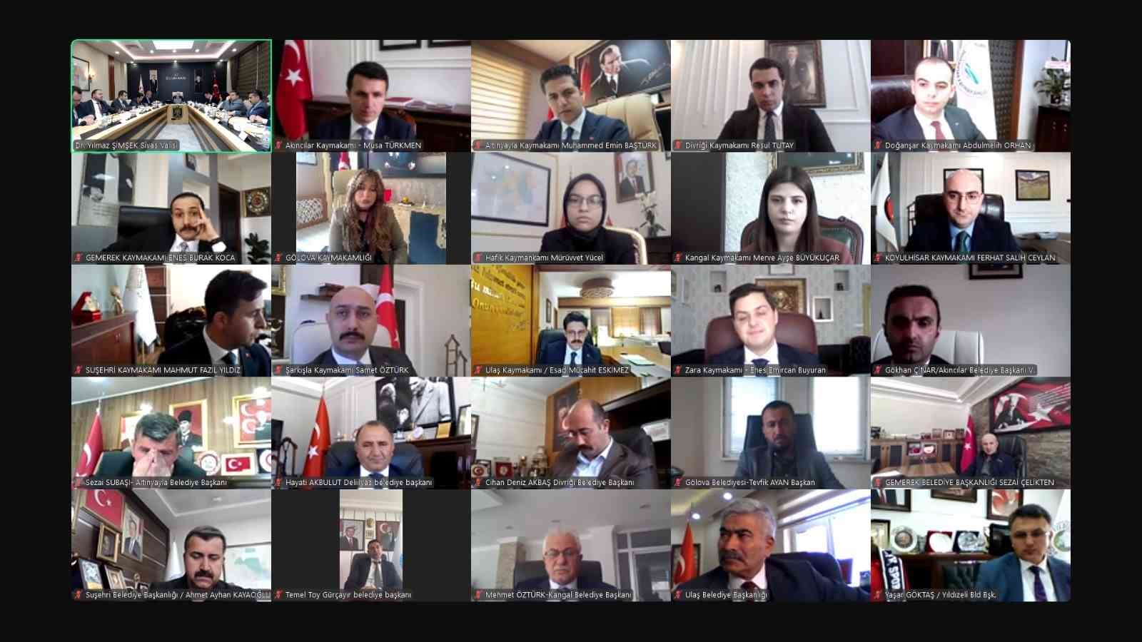 Sivas’ta Hayvanları Koruma Kurulu toplandı