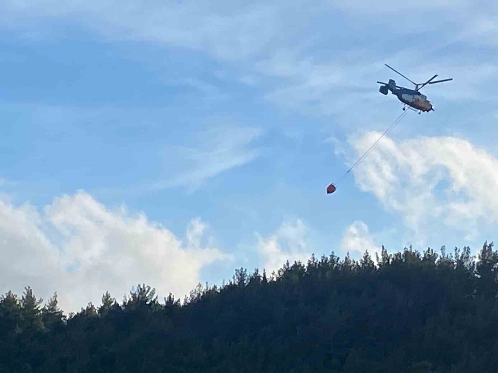 Hatay&rsquo;da orman yangını
