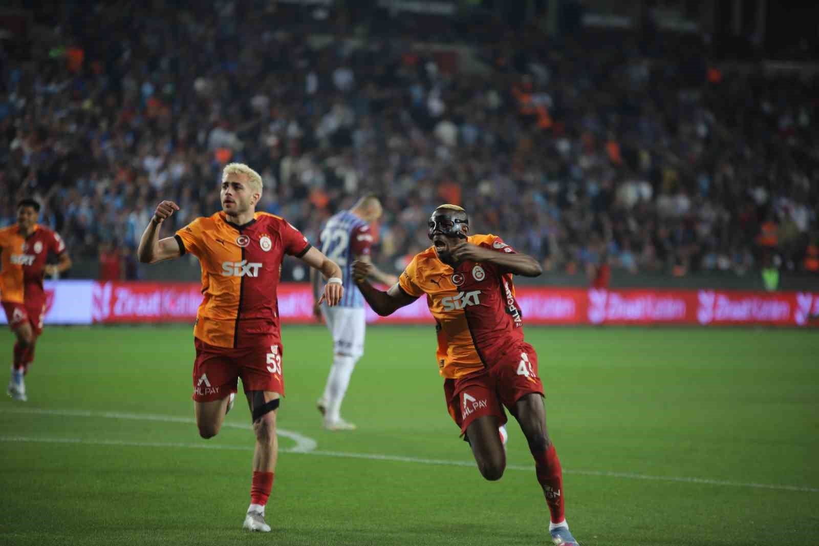 Ziraat Türkiye Kupası: Trabzonspor: 0 - Galatasaray: 1 (İlk yarı)
