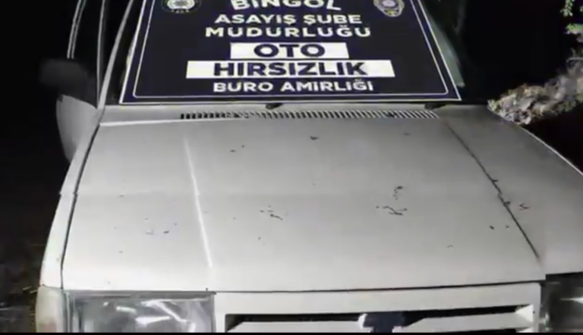 Bingöl’de oto hırsızları yakalandı
