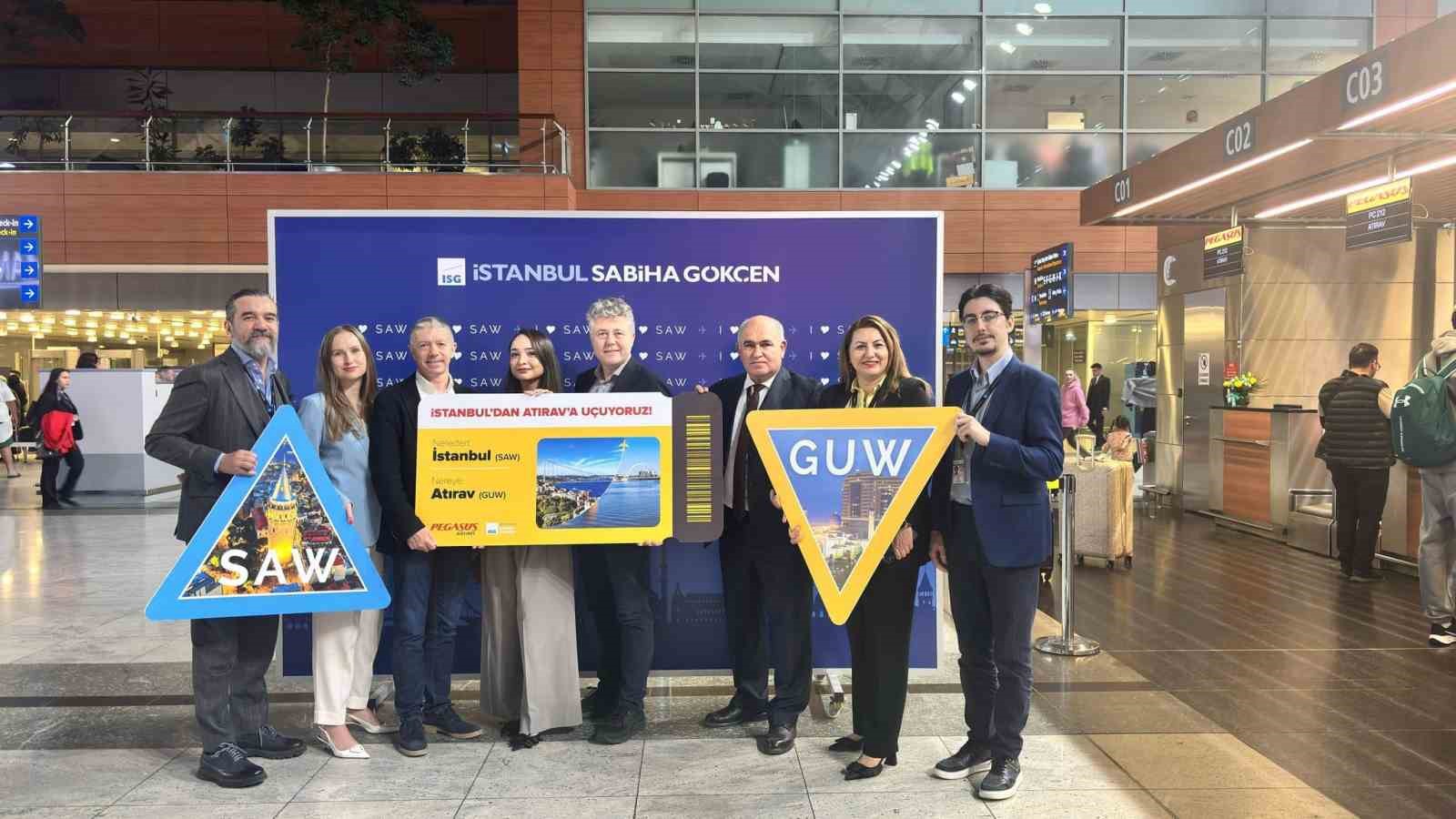 Sabiha Gökçen’den yeni stratejik bağlantı: Atırav’a direkt uçuşlar başladı