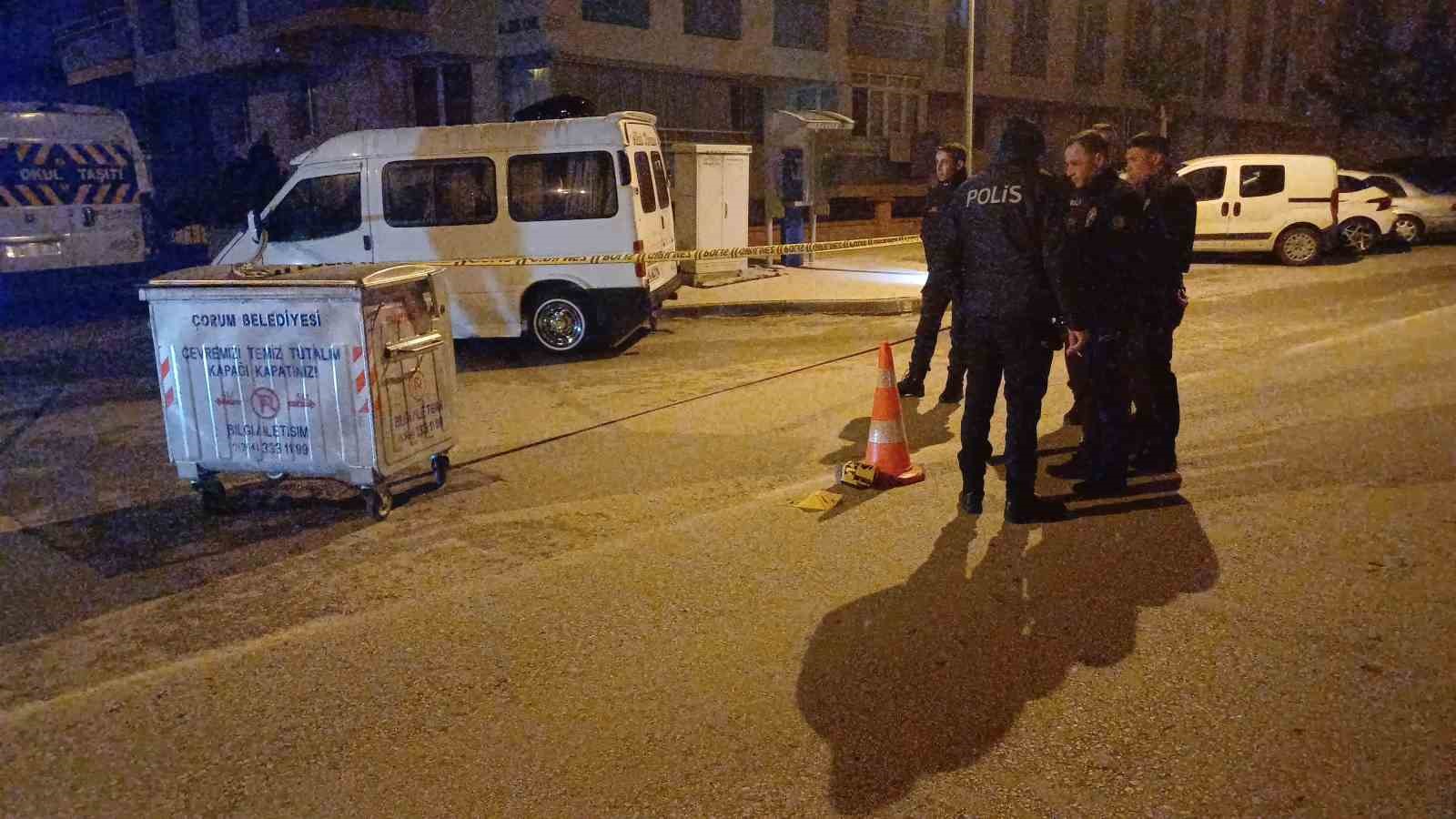 Çorum’da silahlı kavga: 1 ağır yaralı