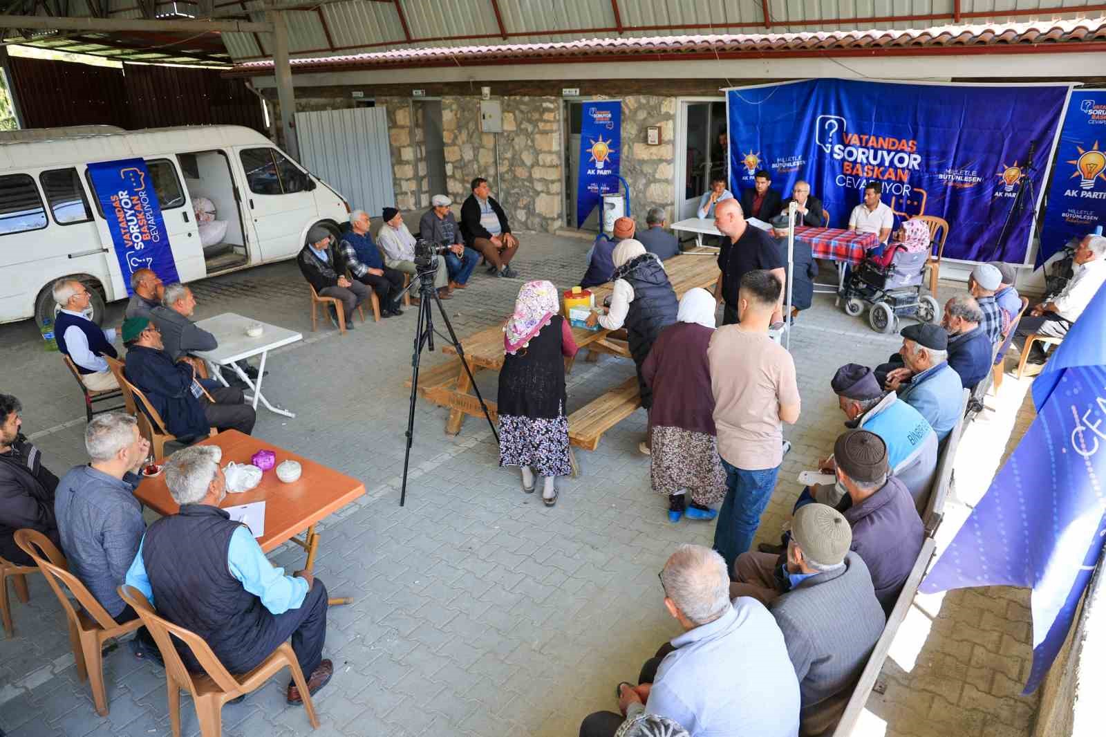 &Ccedil;ameli&rsquo;de vatandaş soruyor, Başkan Arslan cevaplıyor
