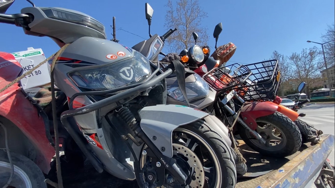 Konya&rsquo;da motosikletlere sıkı denetim
