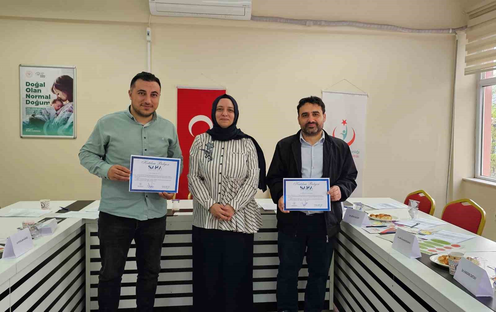 Bitlis’te medya mensuplarına yönelik "SAHA Sağlık Elçileri" eğitimi düzenlendi