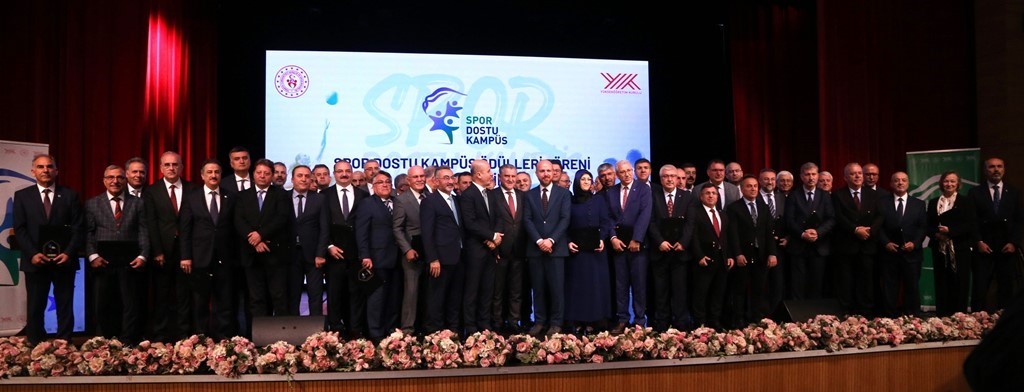 OMÜ’ye "Spor Dostu Kampüs" ünvanı