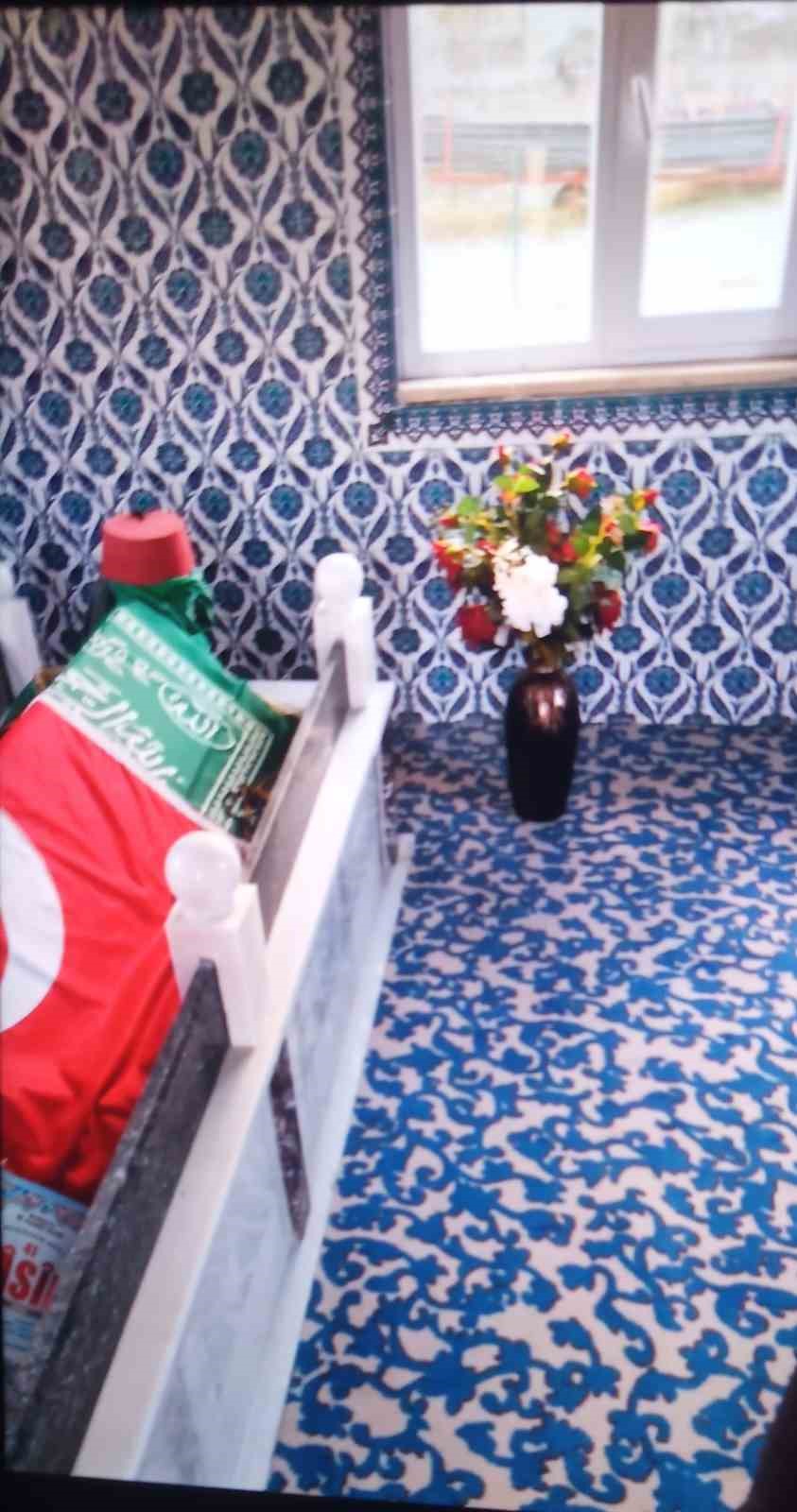 Yunus Dede türbesinde tamirat ve tadilat çalışmaları tamamlandı