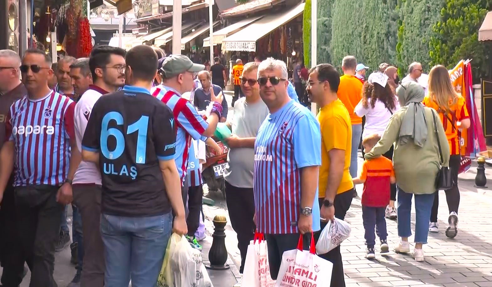 Türkiye Kupası maçı esnafı mutlu etti
