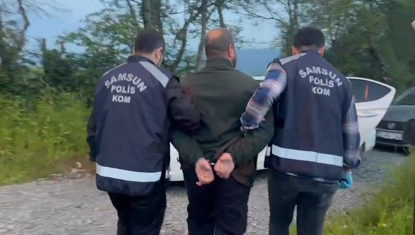 10 yıl hapis cezası ile aranan şahıs bağ evinde yakalandı