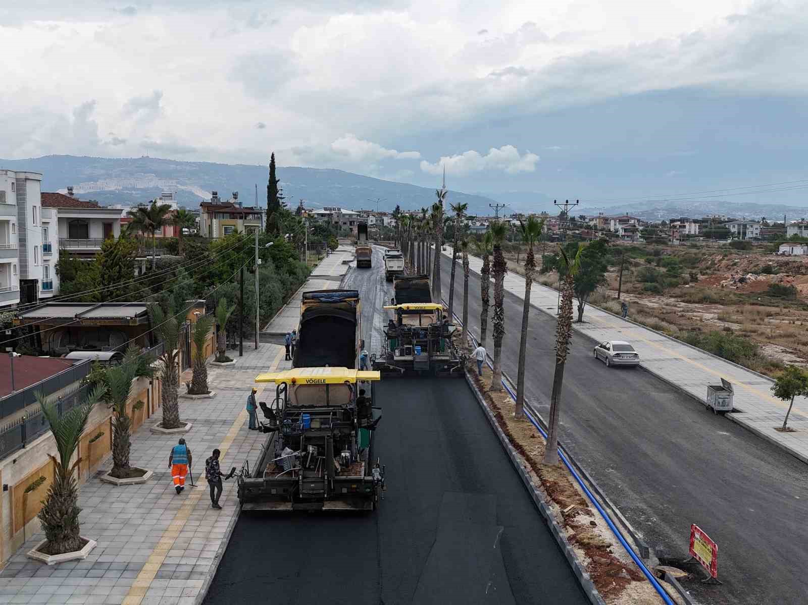 Mersinde trafii rahatlatacak yol almalar sryor
