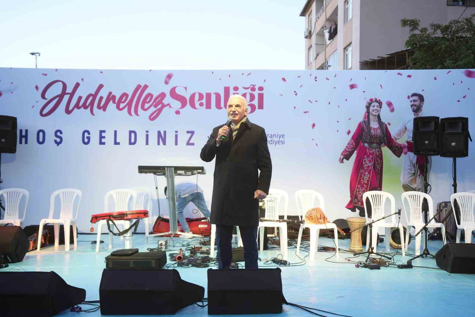 Baharın m&uuml;jdecisi Hıdırellez, &Uuml;mraniye&rsquo;de coşkuyla kutlandı
