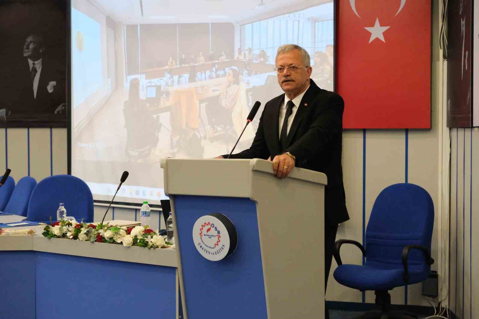 Mersin OSB Başkanı Tekli: "Yalın üretim, israfı azaltarak maliyetleri düşürüyor"