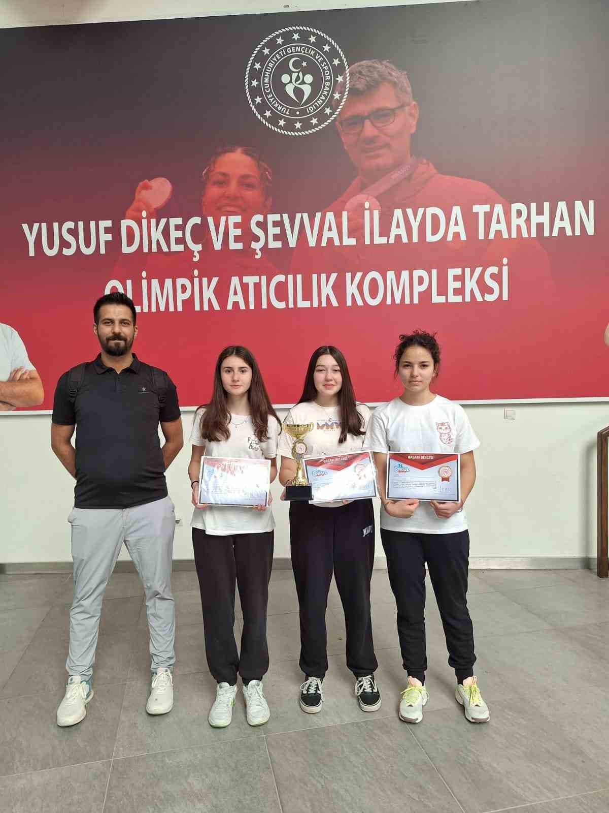 Genç nişancılar Aydın’ı gururlandırdı
