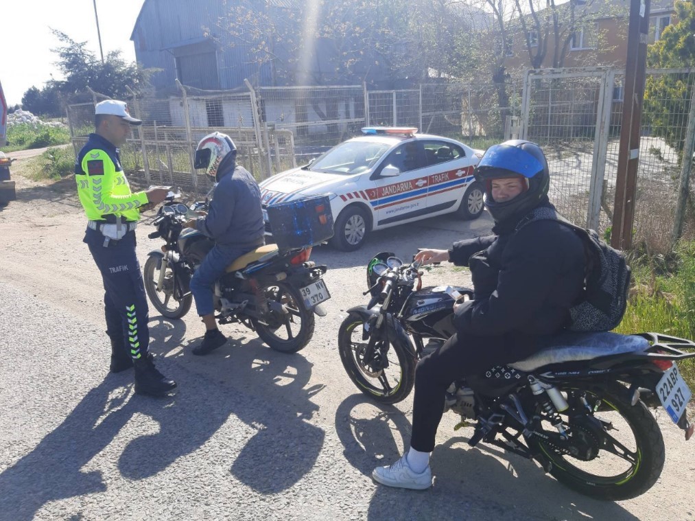 Kırklareli’de trafik denetimi: 435 sürücüye ceza