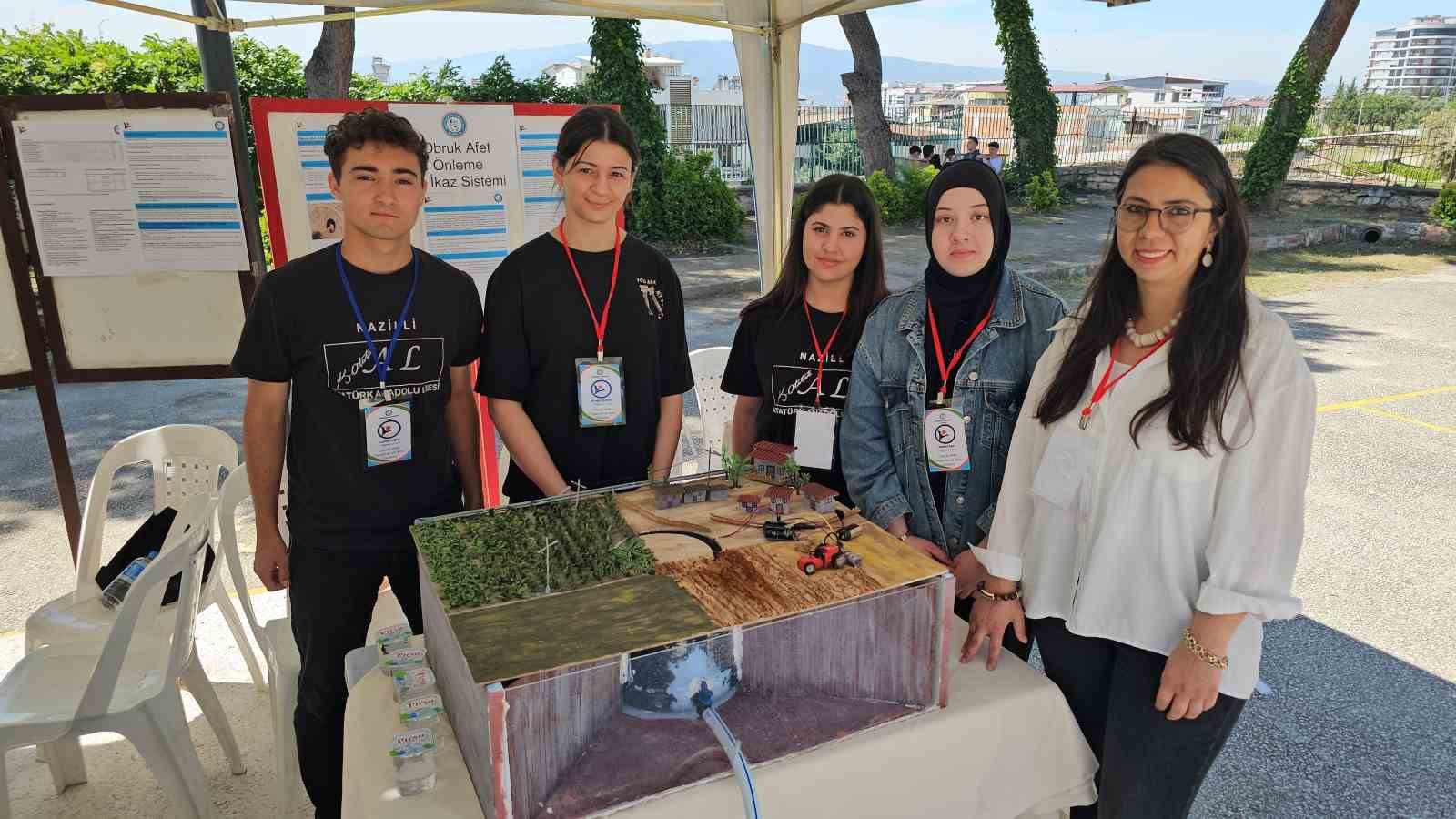 Nazilli Atatürk Anadolu Lisesi’nde Bilim Fuarı coşkusu

