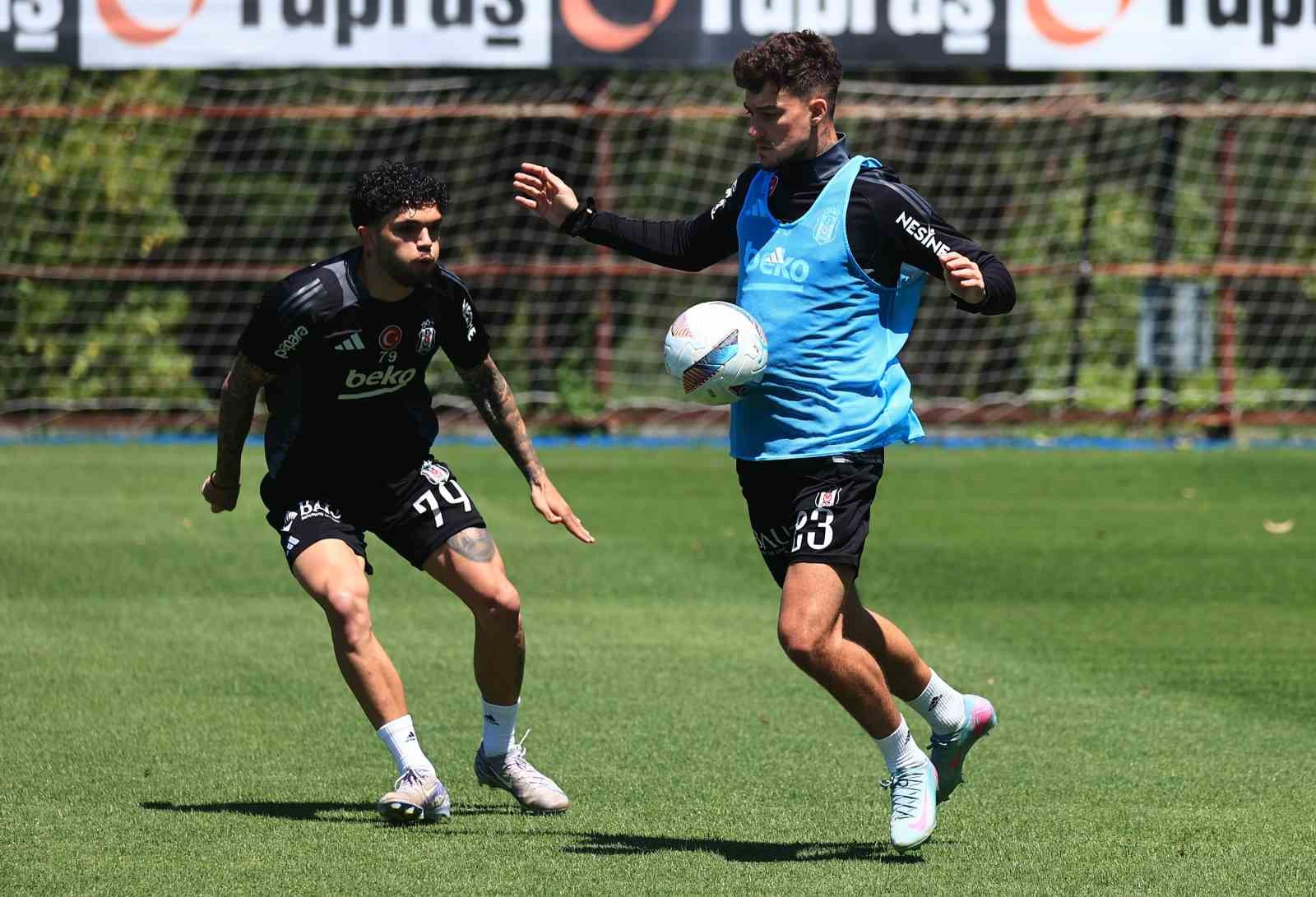 Beşiktaş, Alanyaspor maçı hazırlıklarını sürdürdü
