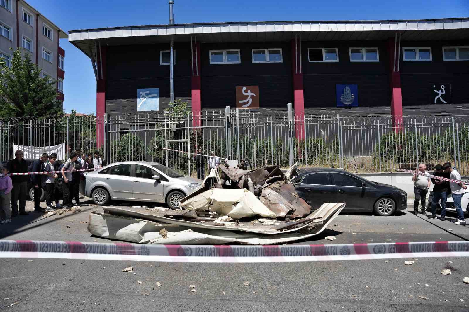 Bağcılar&rsquo;da patlama sırasında yaşananlar kamerada
